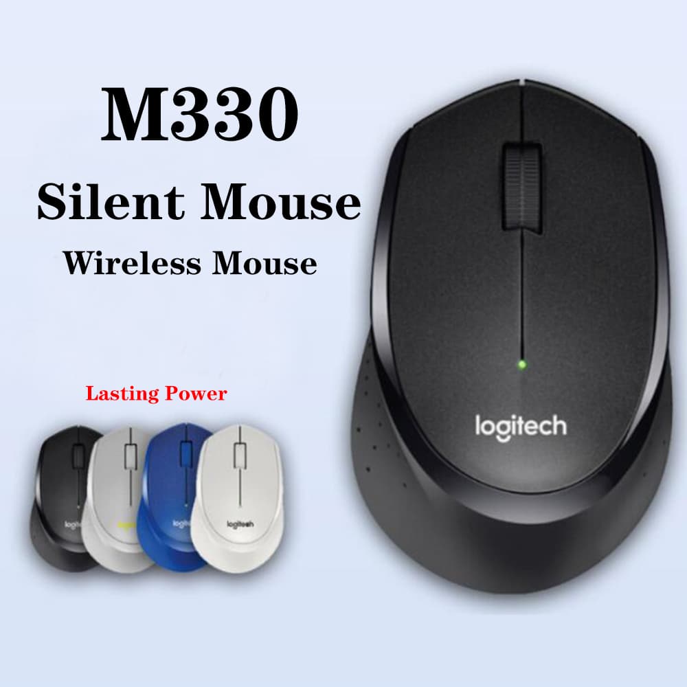 Logitech M330 Mouse Ptico Sem Fio Usb 2,4ghz 1000dpi Silencioso