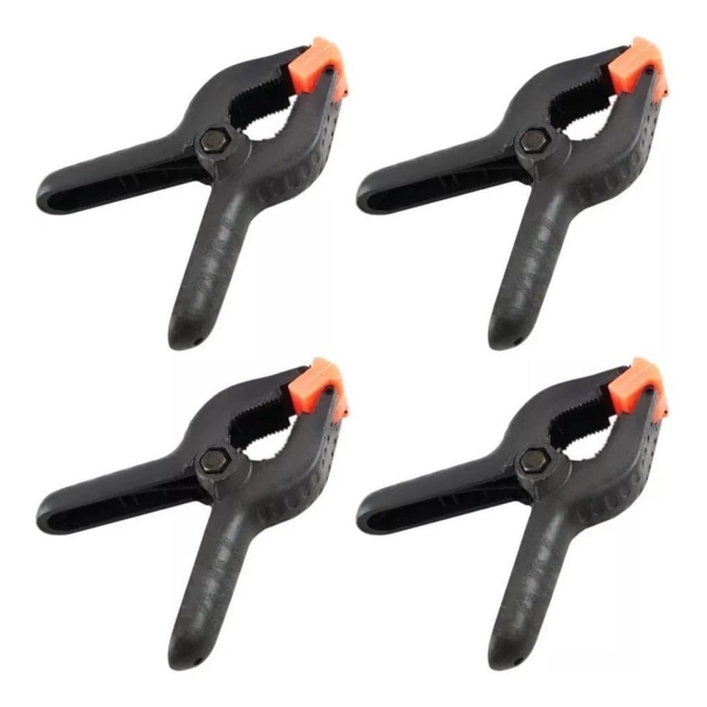 Kit 4 Grampo Multiuso Sargento Fixa Touch Celular Marcenaria