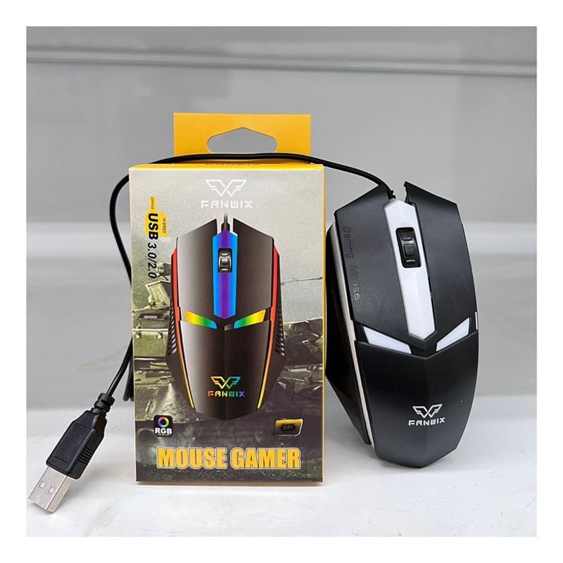 Mouse Gamer Óptico FW-M1 FW-M2 LEHMOX  GT-M2 GT-M10 GT-M3 Led RGB , Fanwix
