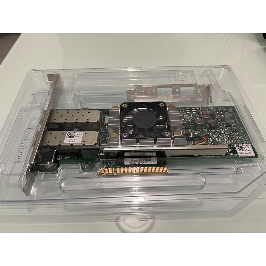 Placa De Rede Fibra Dell DP/n 0y40ph Broadcom 57810s Dualport 10gbe