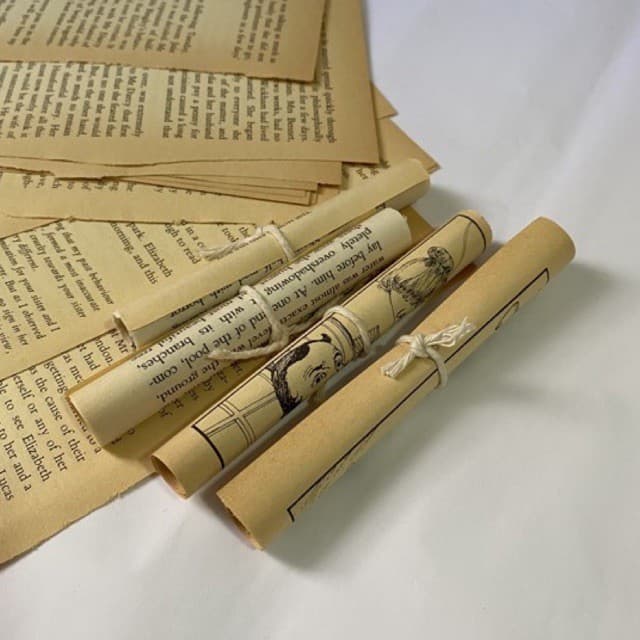 Kit Páginas de Livro para Journal