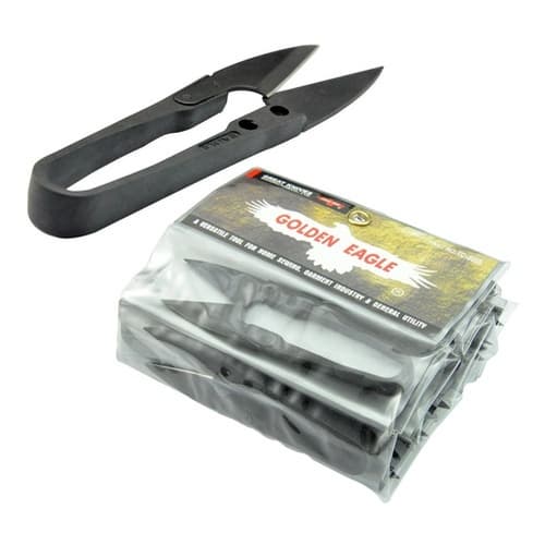 Kit 12 Tesoura Arremate Linha Original Golden Eagle  - Black