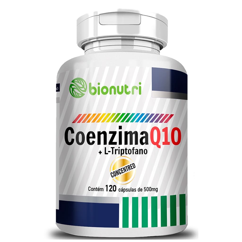 Coenzima Q10 120 Cápsulas 500Mg Bionutri