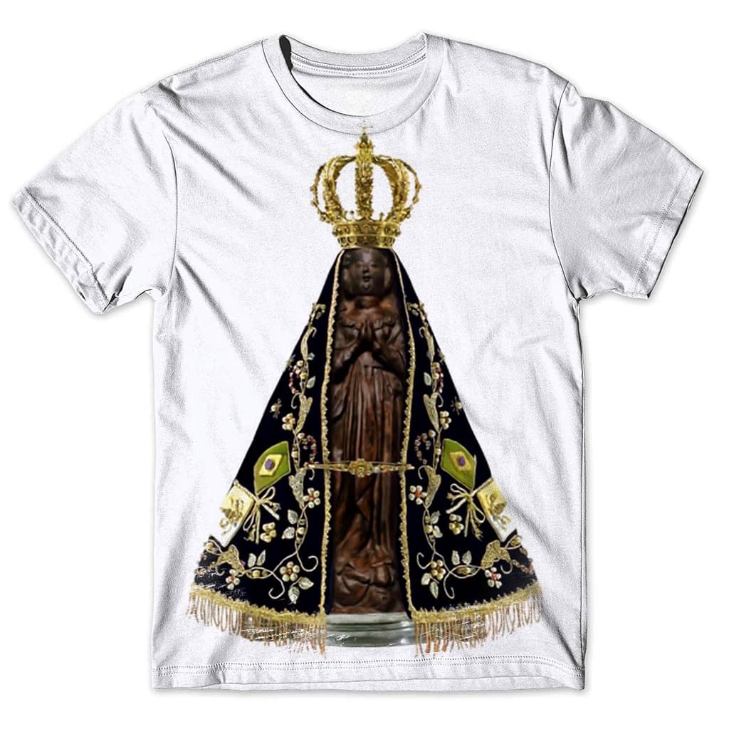 Camisa Camiseta Masculina Nossa Senhora Aparecida 112