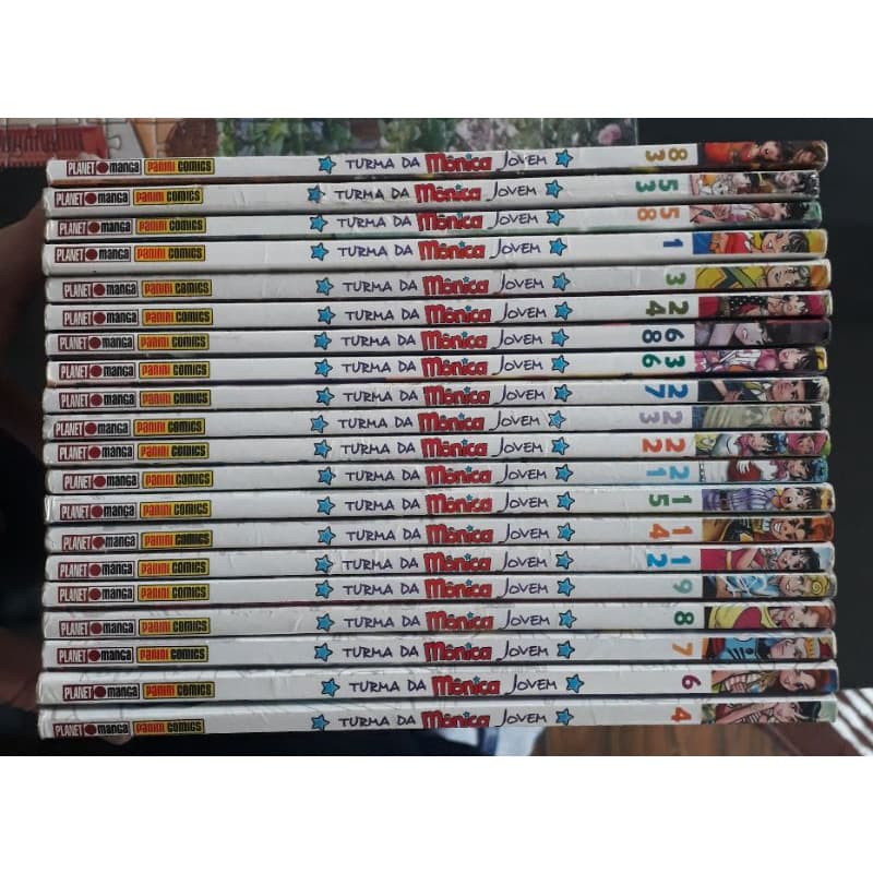 Coleçâo Turma Da Mônica Jovem - do 1 ao 50