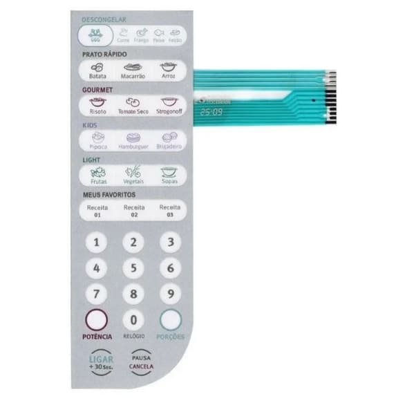 Membrana Teclado Electrolux Mef41