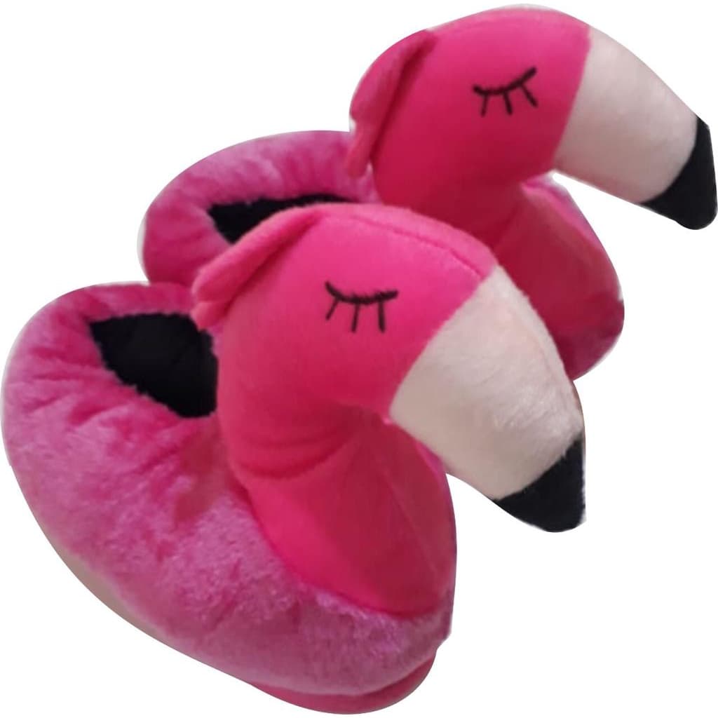 Pantufa Flamingo 3D