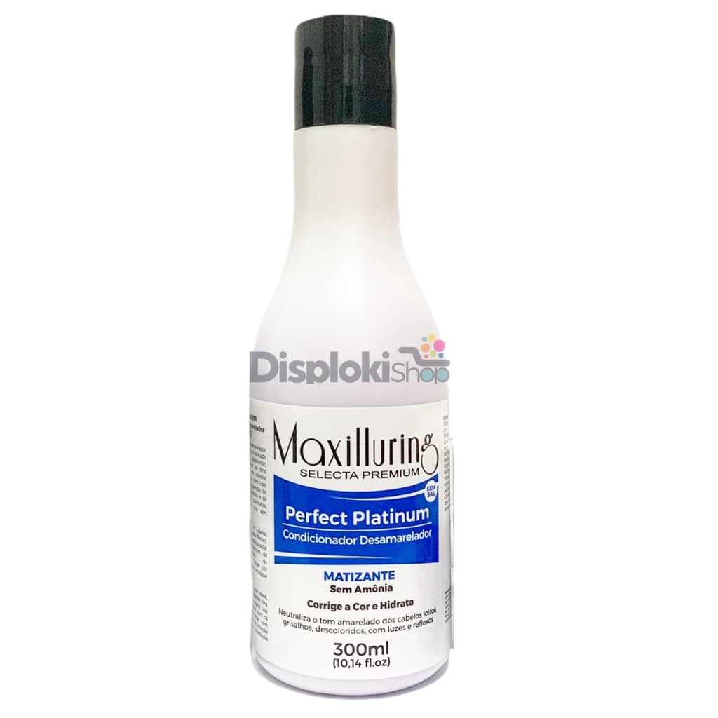 Condicionador Desamarelador Matizante Maxilluring 300ml