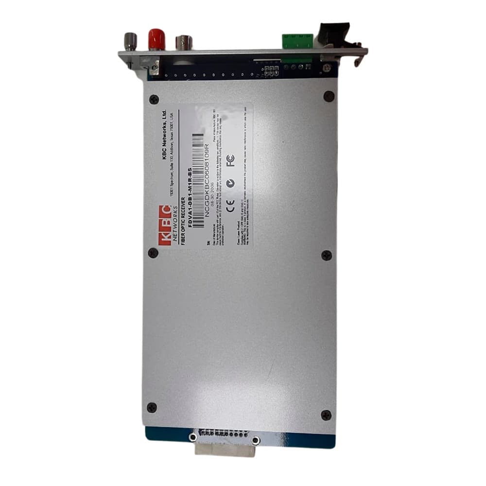 Transmissor Fibra Video Bidirecional Kbc FDVA1-DB1-M1R-BS