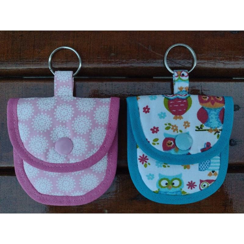 Mini Bolsinha Chaveiro Guarda Objeto Chave Bolsa Delicado Elegante Presente Mulher Porta Pen Drive