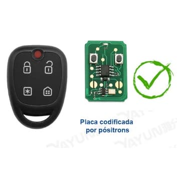 Controle Alarme Positron Pxn48 Flex Serve Para Toda Linha
