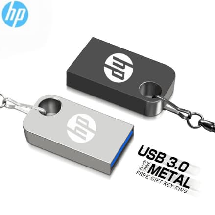 Pen Drive 3 Cores Mini HP 3.0 Metal 1TB 2TB USB De Alta Velocidade À Prova D'água