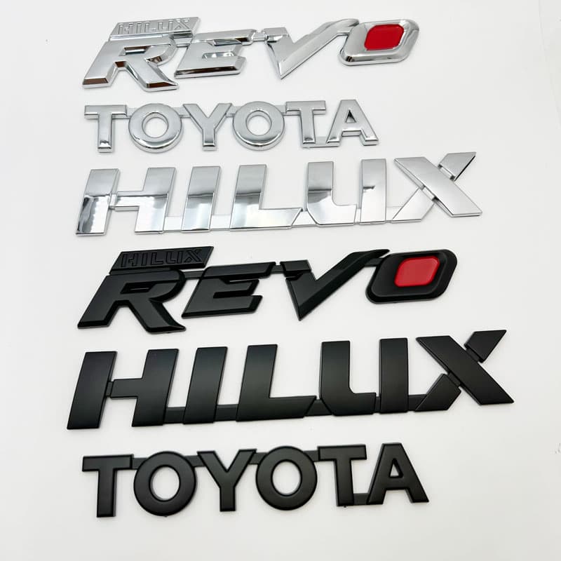 3D TOYOTA REVO HILUX Logotipo Adesivo Para Carro , Decalque Do Porta-Malas , Emblema De Estilo De A Toyota Pickup