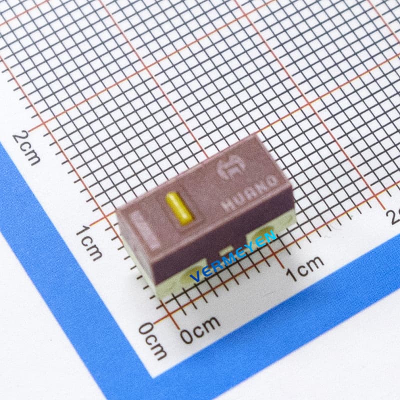 HUANO   Mouse Interruptor  Silencioso 30 Milhões De Vezes Ponto Amarelo De Vida Mecânica