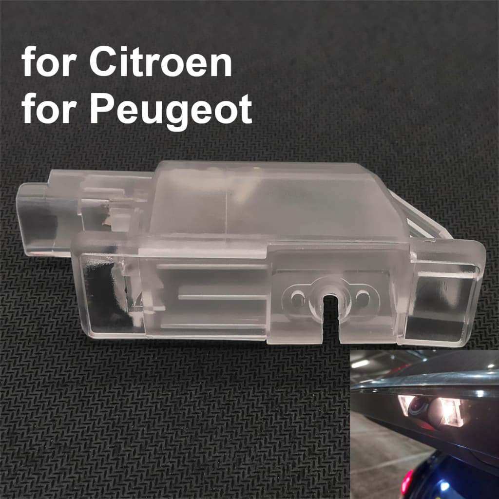 Suporte Da Câmera Traseira Do Carro Para Citroen C2 C3 C4 C5 C6 C8 Peugeot 1007 208 301 308 Coupen 408 607 807 RCZ