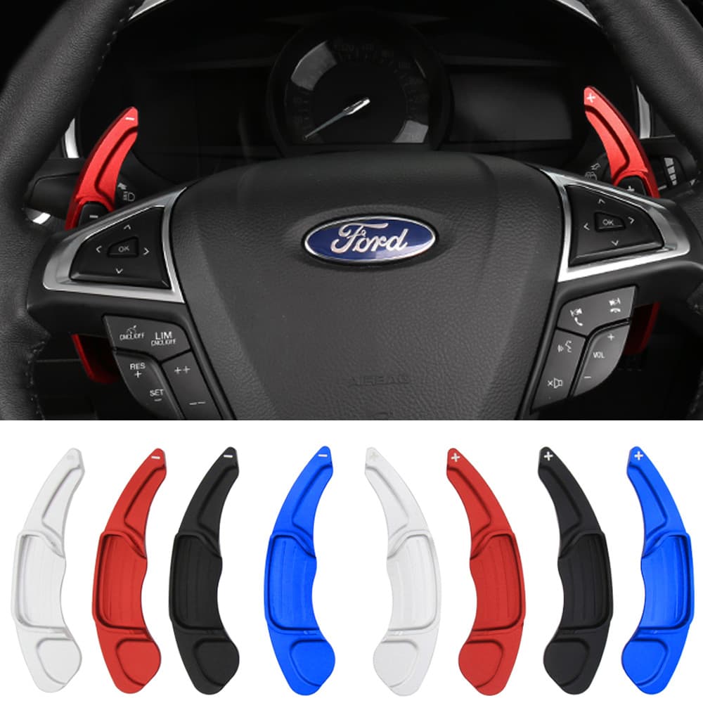 Ford Fusion SEL 2013-2019, Edge 2016-2020 ST Titanium Carro De Direção Extensão Da Alavanca De Câmbio DSG Adesivos
