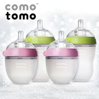 Comotomo Mamadeira Silicone Alimentação Bebê Mamadeira Bayi Botol Susu