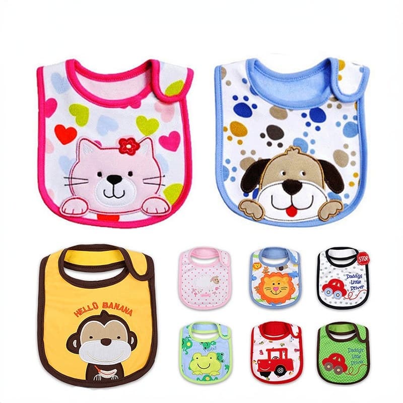 Baby Bib Cloths Burp Toalha De Algodão Boca