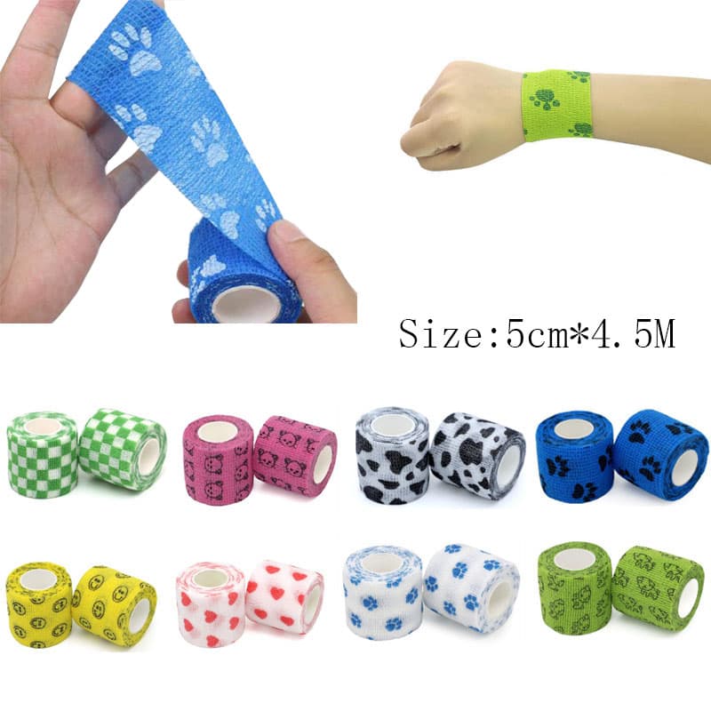 4everU Fita Adesiva Auto-Para Dedos/Esportiva/Atadura Elástica Antidesgaste Pressurizada