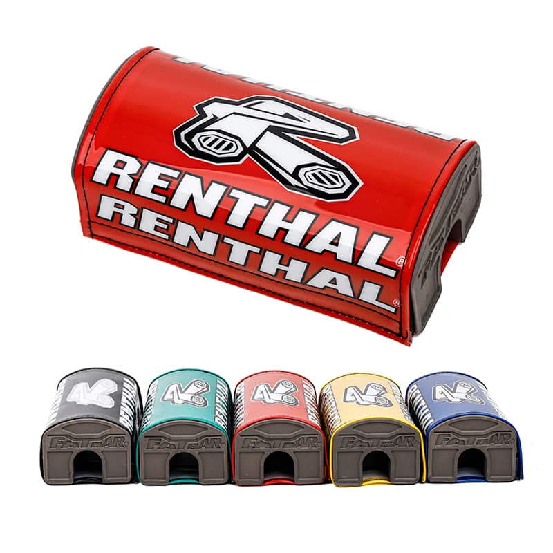 Renthal Barra Quadrada Do Guidão 1-1/8 Punhos Protetores De Tórax De Motocicleta