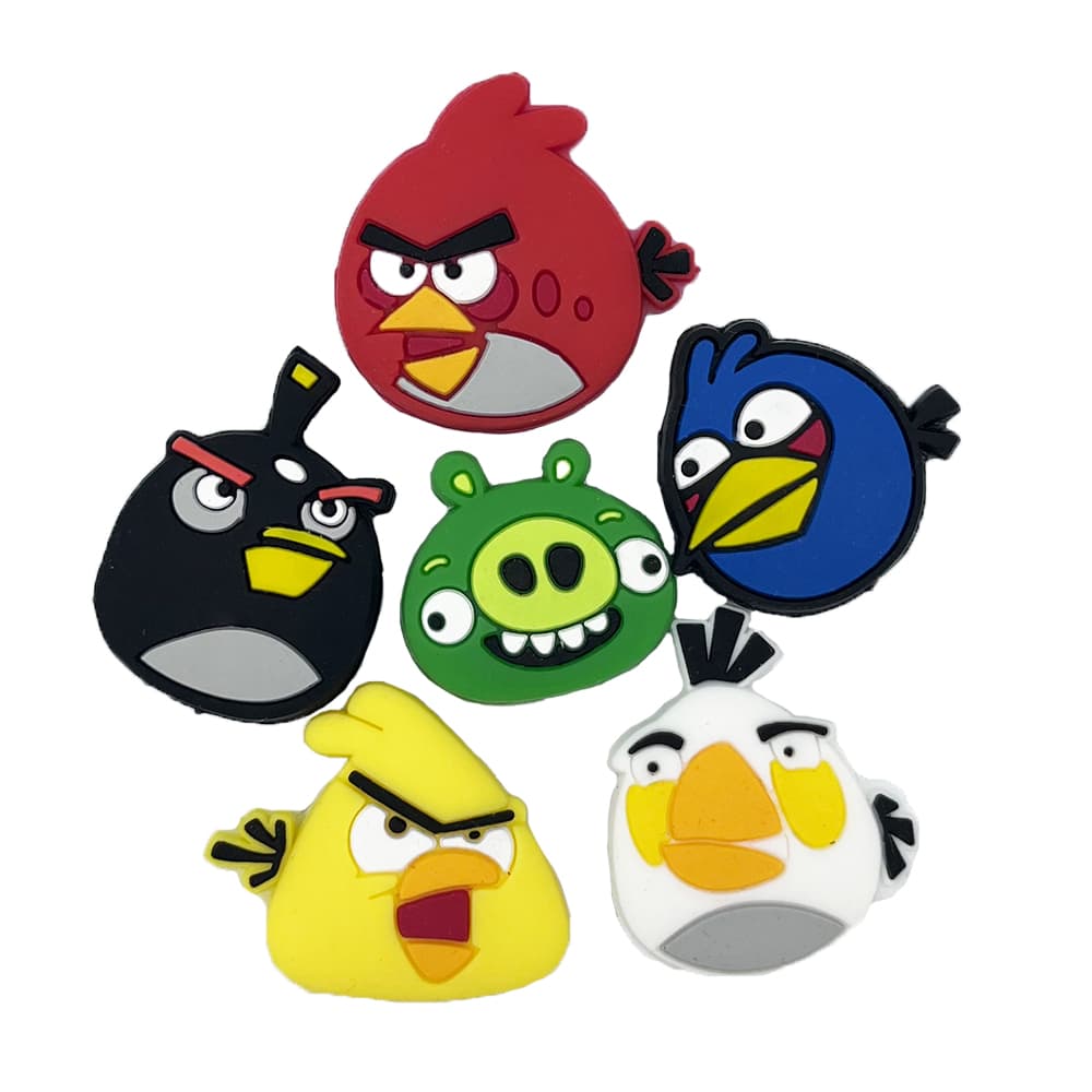 10pcs Raquete De Tênis Amortecedor De Vibração De Elástico Anti-Choque Absorvente De Cor Aleatório