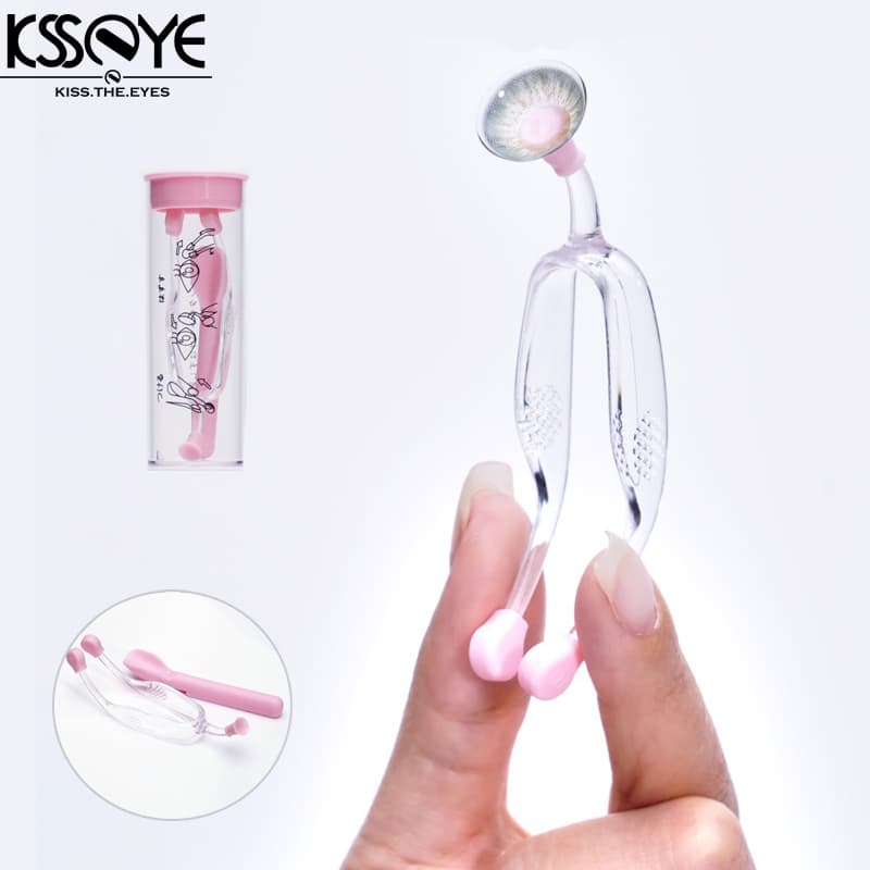 KSSEYE Contato Lente De Meitong Box Clip Suction Rod Partner Ferramenta Auxiliar De Armazenamento De Desgaste