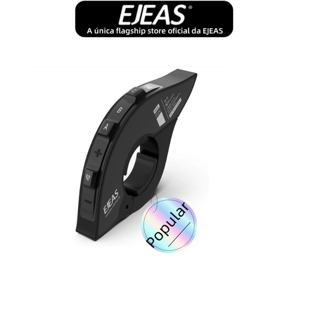 EJEAS EUC Motocicleta Controlador Remoto Do Guidão Bluetooth Impermeável Compatível Com Q2/Q7/V4PLUS/MS8/E1+/E300/V7 Para Yamaha Honda Forza