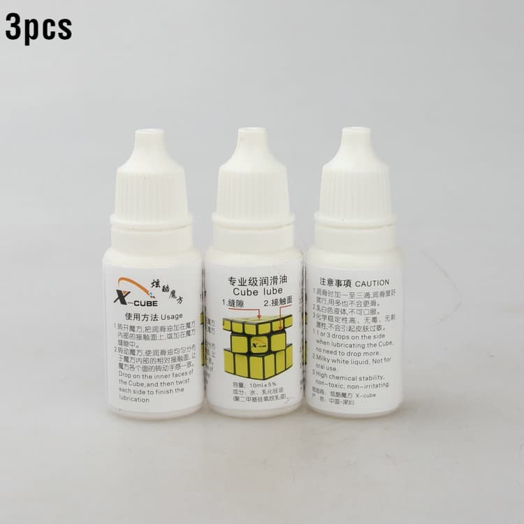 Lubrificante Cubo , X-Quadrado Mágico 10ML Liso De Silicone Velocidade