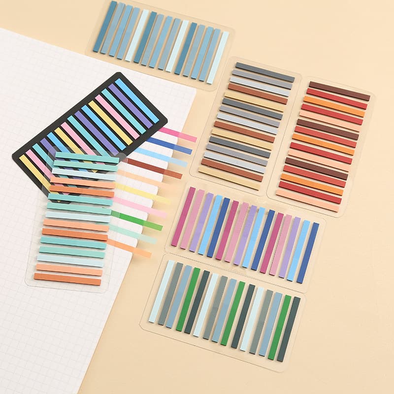 300 Folhas Notas Adesivas Índice De Leitura De Livros Bookmarks Papelaria Kawaii