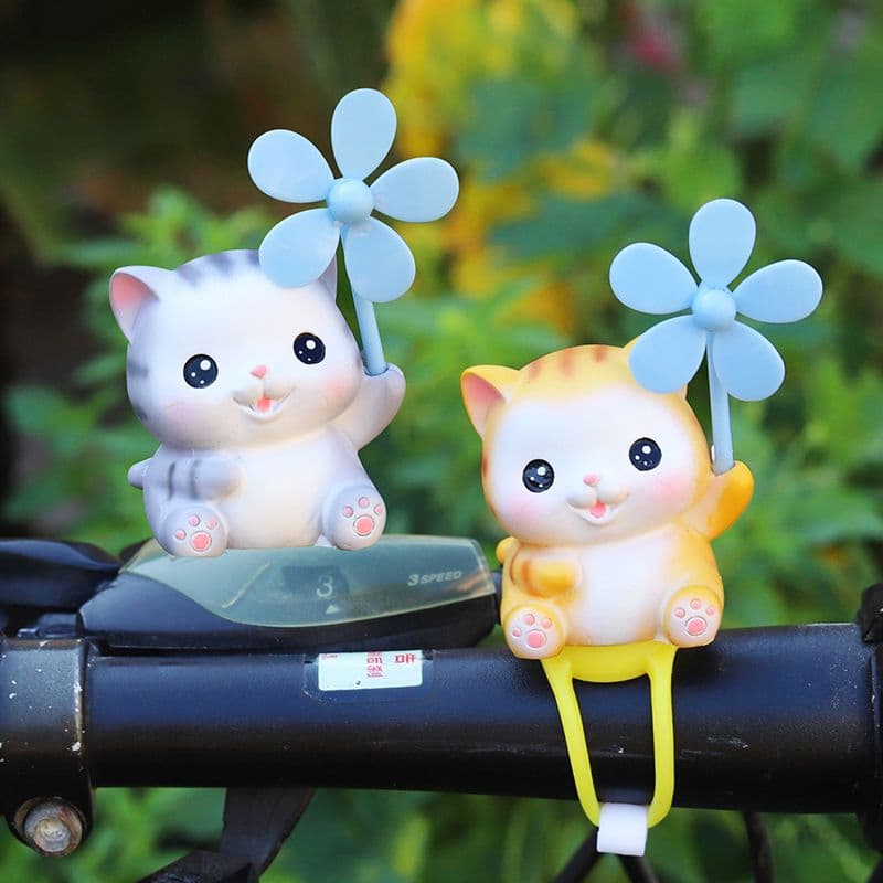 Boneca De Motocicleta Fofa Com Hélice Decoração De Bicicleta Correia Criativa MTB Acessórios Para Motocicletas