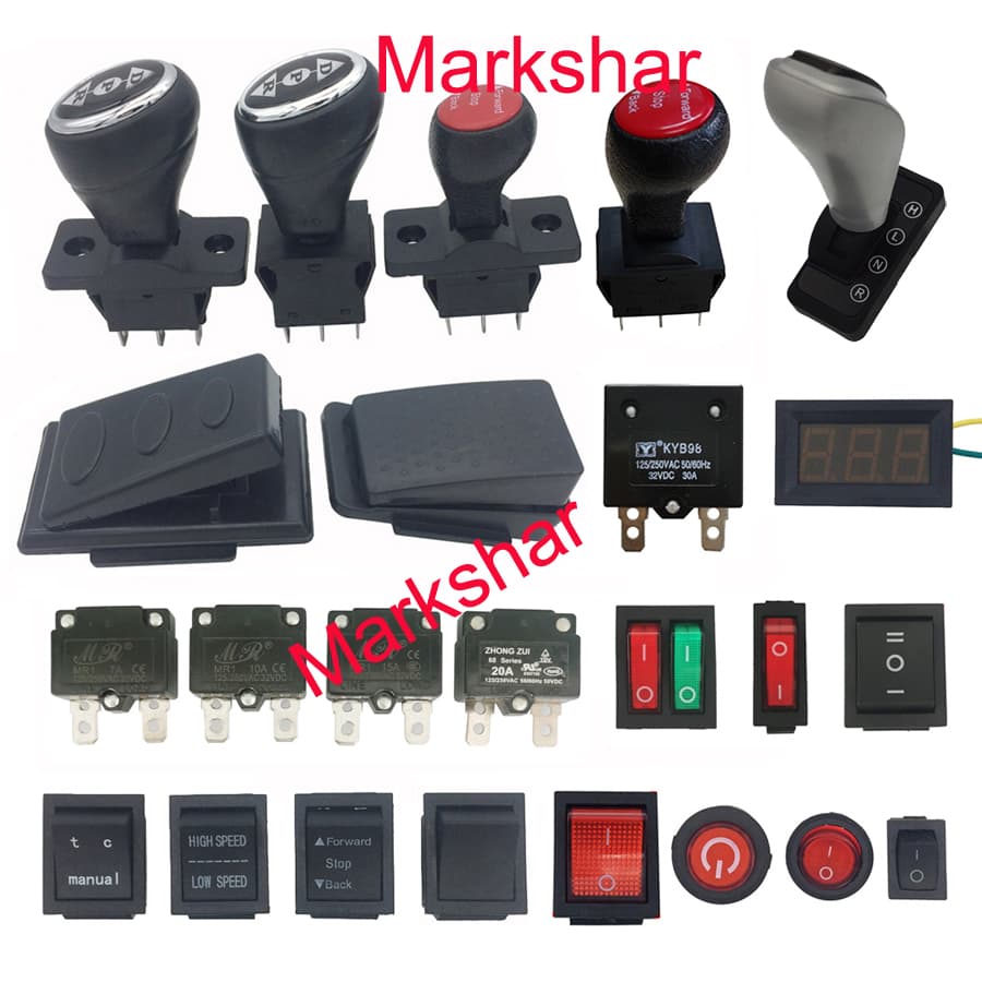 Universal Motorcycle Interruptor De Motocicleta Baby Motor Carro Elétrico Para Trás Crianças depan belakan pedal , Energia Botão