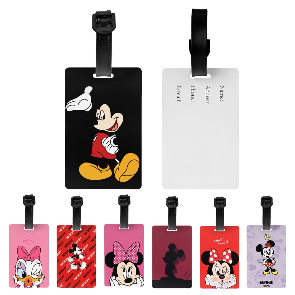 Disney Tag Mala Etiqueta Mala Identificador de Bagagem Listagem de etiquetas Impressão em PVC durável