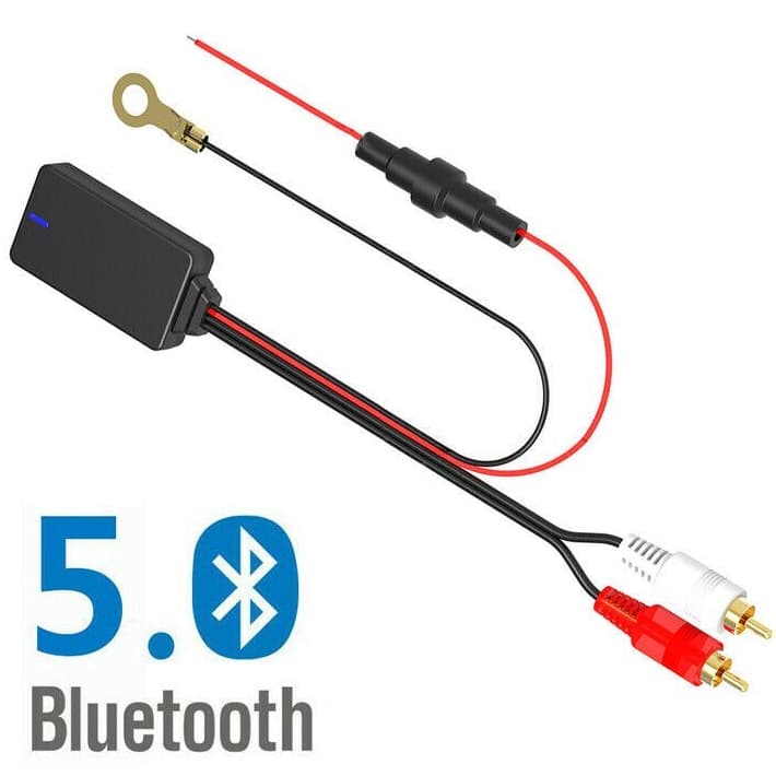 Carro SUV Bluetooth 5.0 Adaptador De Cabo De Áudio Estéreo Rádio 2RCA Conector Música AUX Peças de automóveis de alta qualidade