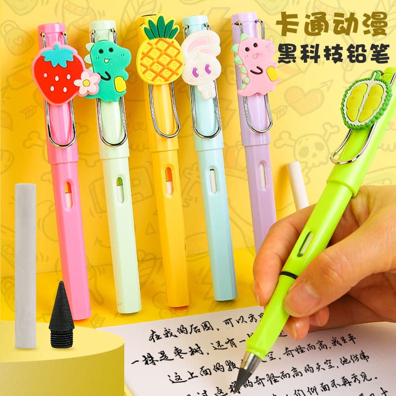 Novo lápis infinito/Lápis Eterno Infinito/lapis eterno/lápis de escrita eterna/lápis eterno/Lápis de escrita eterna/láp