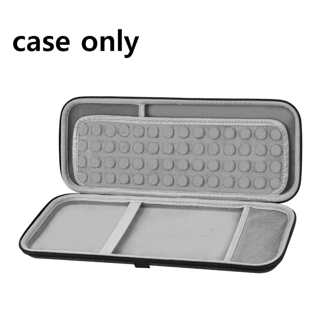 Substituição De Capa Rígida Geekria Compatível Com Pebble 2 Combo , Bolsa Protetora De Viagem Para Teclado Pequeno E Com