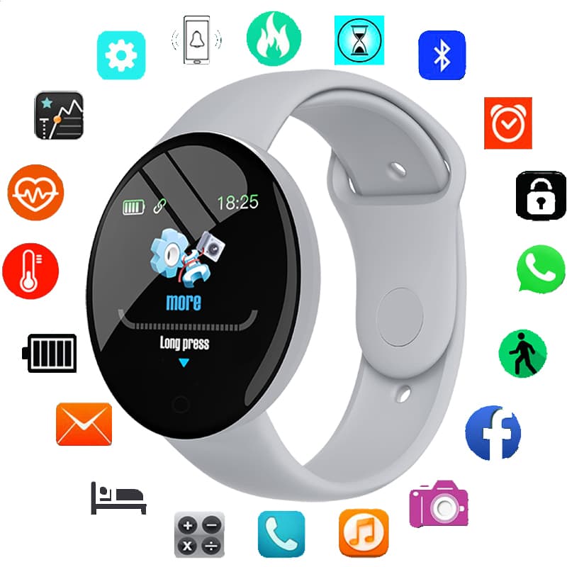 D30 Smart Watch Homens Pressão Arterial Smartwatch À Prova D'água Mulheres Monitor De Frequência Cardíaca Fitness Tracker Sport Drop shipping