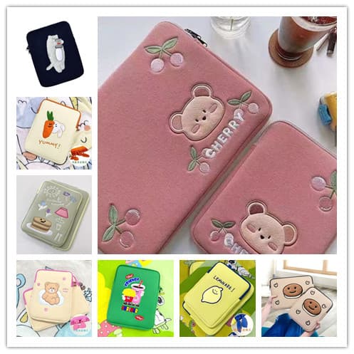 Bolsa Para laptop Estilo Coreano 13 14 Manga Notebook De 15 Polegadas 10 11 9,7