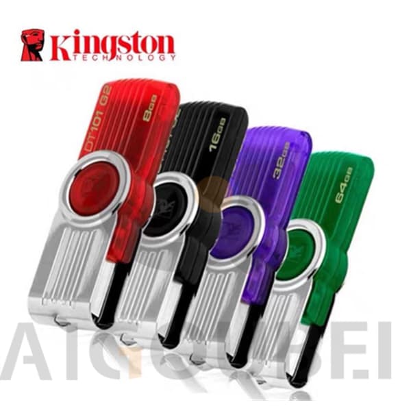 Kingston DT101 USB 2.0 Unidade Flash Portátil De Memória De Armazenamento Pen Drive Uso Para Computador Lapter 128GB 64GB 32GB 16GB 8GB 4GB 2GB 1GB