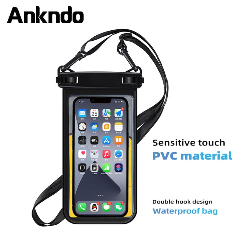 Ankndo 3-7 " Bolsa De Natação Para Celular À Prova D'água