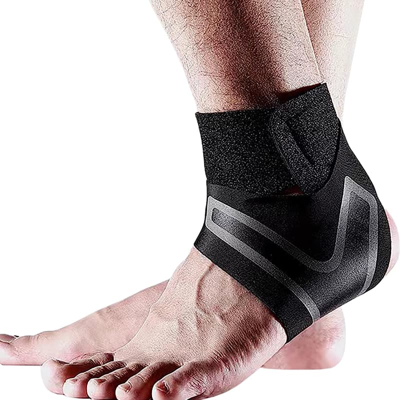 Tornozeleira De Apoio Do Tornozelo Envoltório Para Artrite De Corrida Alívio Da Dor Entorse De Recuperação De Lesões Esportivas Neoprene Ultra-Thin Breathable Ankle Compression Brace