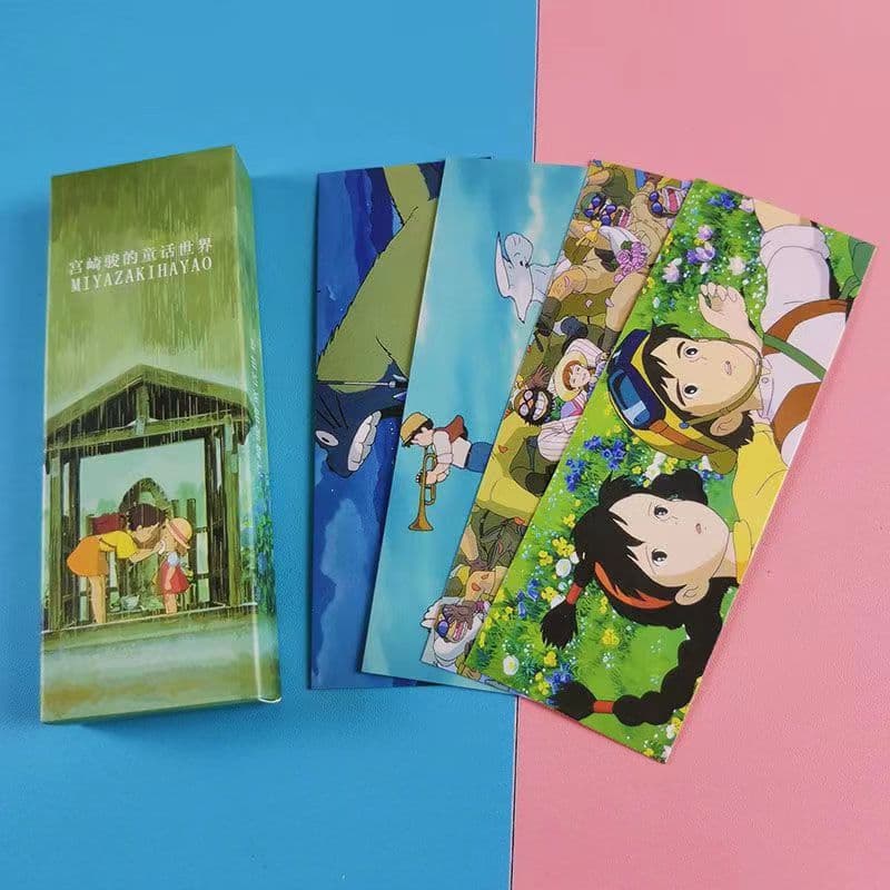 30Pcs Anime Bookmark Set Criativo Papel Arte Bela Lembrança Pequeno Presente