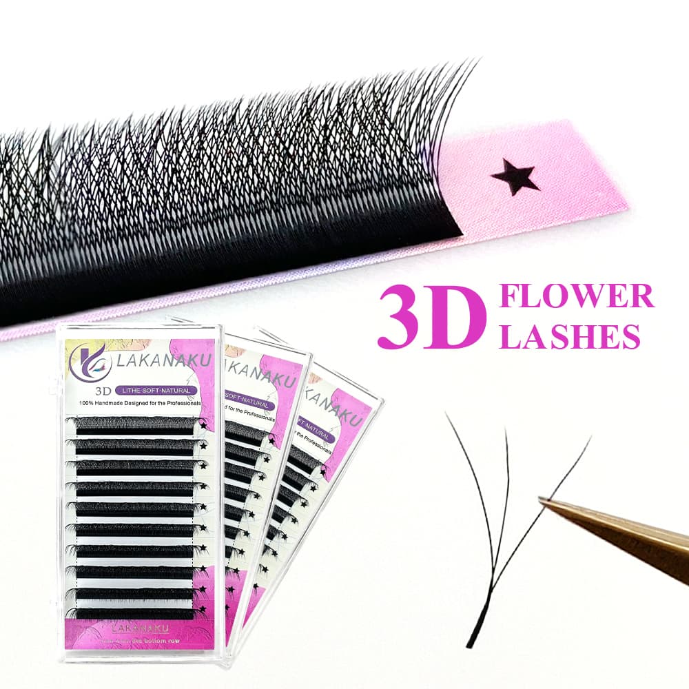 Extensões De Pestanas 3D W Cílios Pré-Fabricados Suprimentos Maquiagem De Beleza