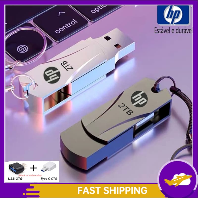 2TB HP 2TB USB 3.0 Pen Drive Metal