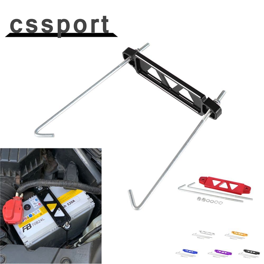 Carro Corrida Bateria Tie Down Hold Bracket Para Honda Civic EG DEL SOL S2000 Acura Integra Acessórios Do Carro BT-1005