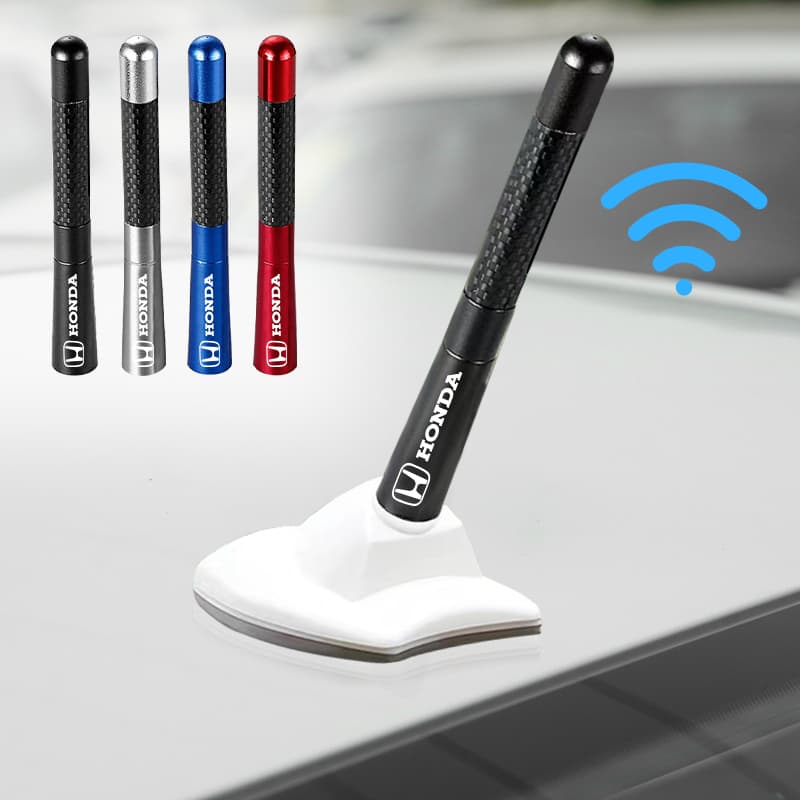 1pcs Substituição Da Antena Do Logotipo Carro Acessórios Modificados De Alta Qualidade Para Honda Civic XR-V CR-Z CRV