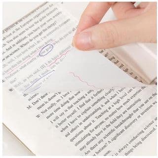 50 Folhas Notas Transparentes Adesivas Conjunto De Bloco À Prova D'água Plano Semanal Limpo Mensagens Para Fazer Lista Post -