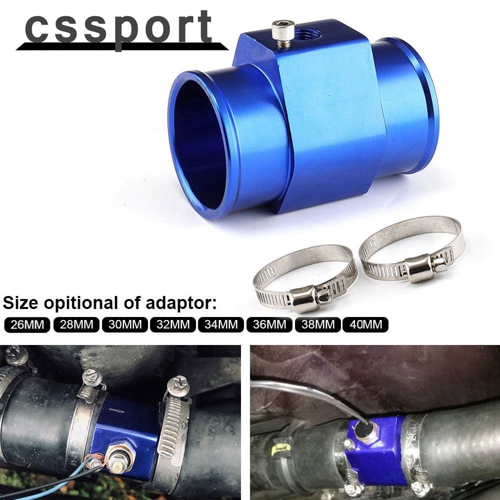 Temperatura Do Radiador 40mm/38mm/36mm/34mm/32mm/30mm/28mm/26mm Adaptador Da Mangueira Sensor De Junta De Água