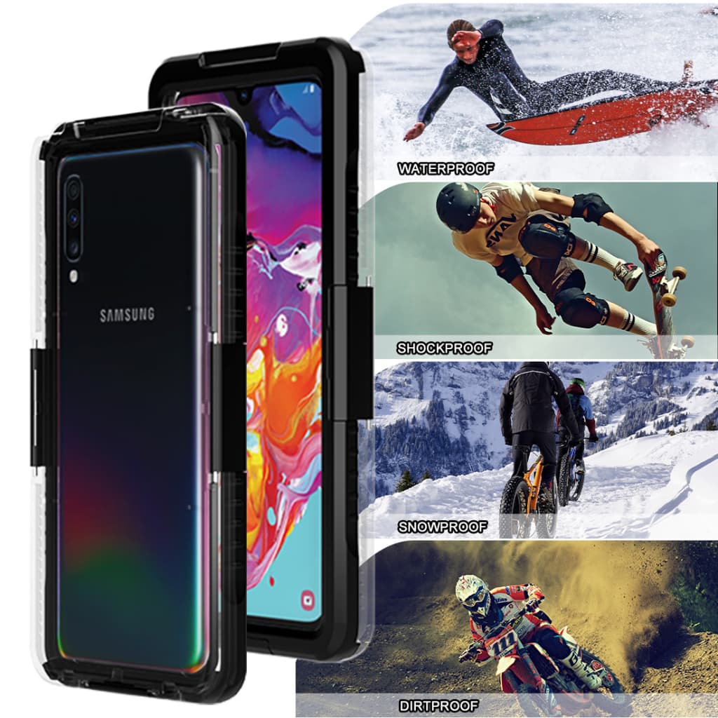 Capa Impermeável Para Samsung A13 A22 A52S A23 A33 M12 M32 M34 M54 M54 M52 M53 M12Mergulho Ao Ar Livre À Prova De Choque