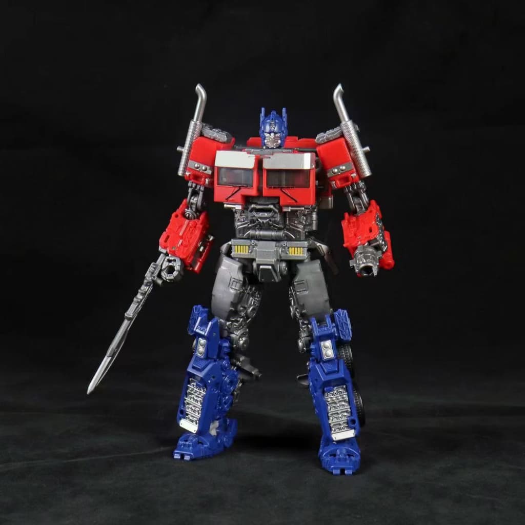 KO Transformação 7 Filme Optimus Prime OP-01 Robô Carro Modelo De Brinquedo Figura Ornamento