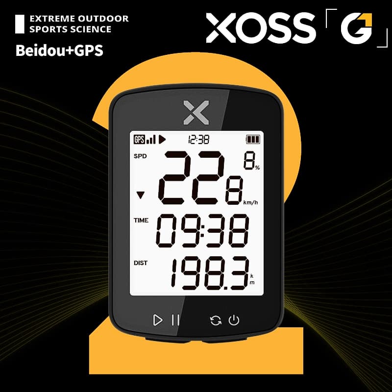 XOSS G2 G2 G2 + Plus Computador De Bicicleta GPS Velocímetro De Estrada MTB IPX7 Bluetooth ANT + À Prova D'água Odômetro